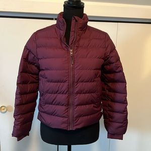Athleta girl down jacket